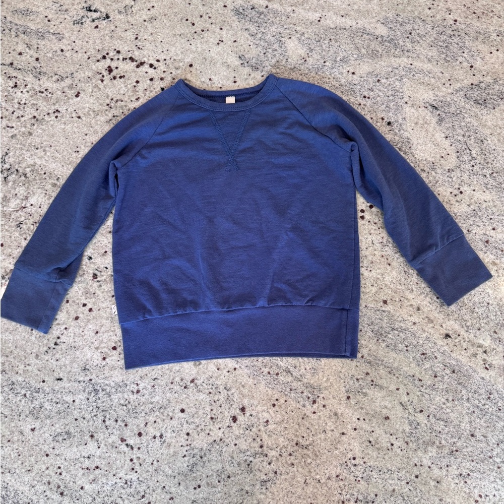 Childhoods slub crew neck sweatshirt